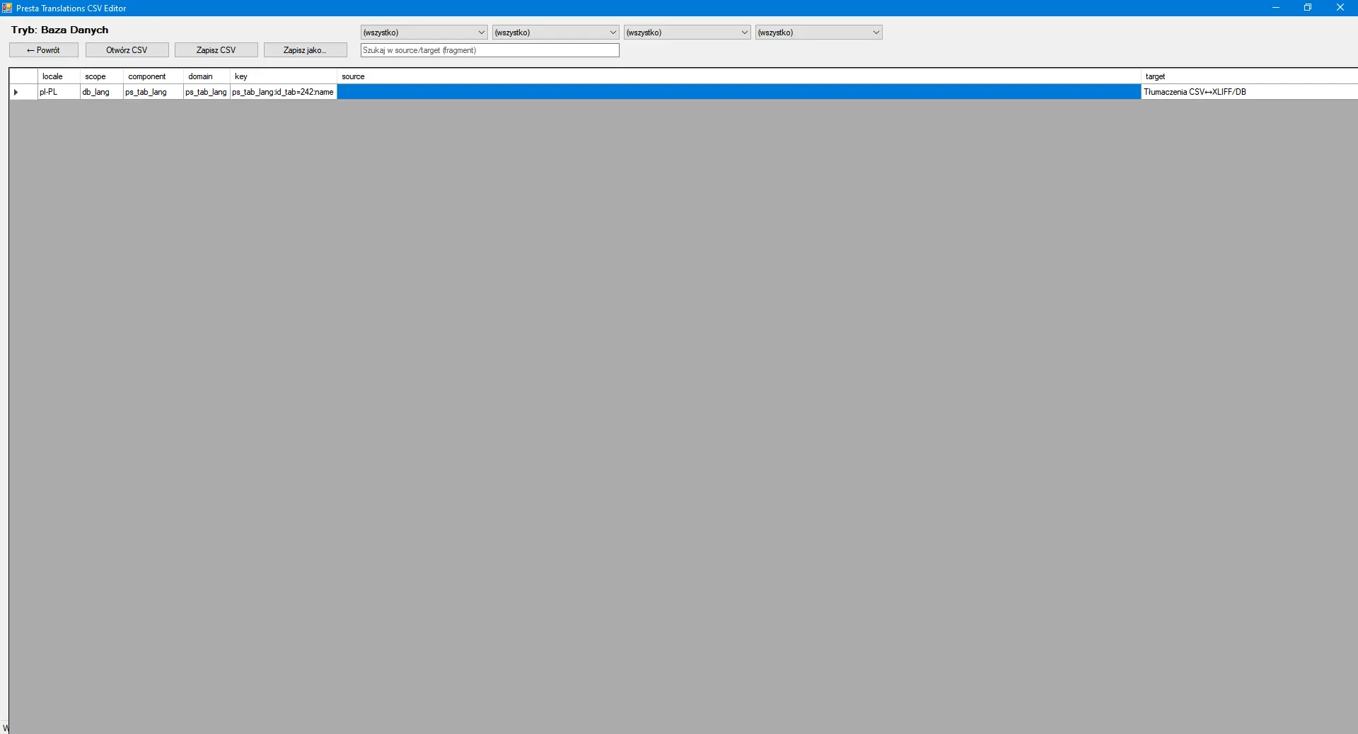 Tłumaczenie bazy danych i plików PrestaShop 8.2 po Windows 11