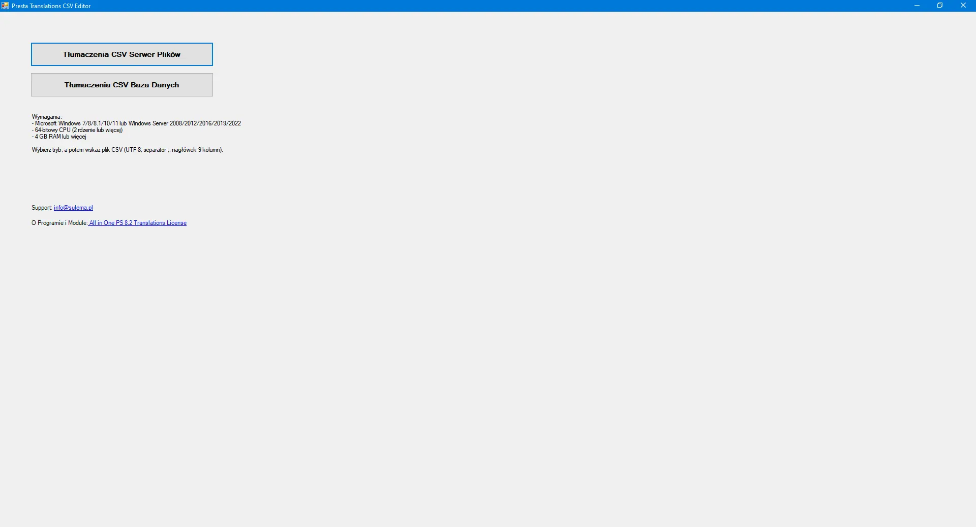 Prostota tłumacza dla PrestaShop 8.2